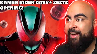 i watched kamen rider gavv and zeztz opening 