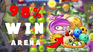 This Arena Strategy Brings You a 98 Win Rate Plants vs Zombies 2