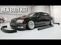 Installing a new BODY KIT on my LS400
