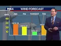 Dallas weather Windy with showers approaching later this week