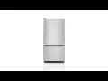 KitchenAid 18 67-cu ft Bottom-Freezer Refrigerator Stainless Steel