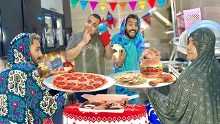 لما اخواتك الصغيرين يبقو فطرين في رمضان😂🍝 الجزء الاول