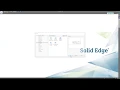 How to create own 2D template in solid edge 2020