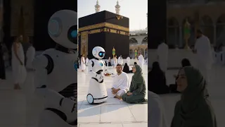 رباتی که در مسجد الحرام به زائران آب زمزم می دهد                                               دندنها