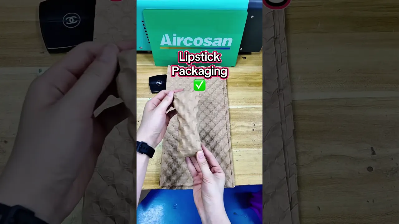 Kraft Paper Bubble Machine, durable protective paper securing goods throughout cross‑border transit.