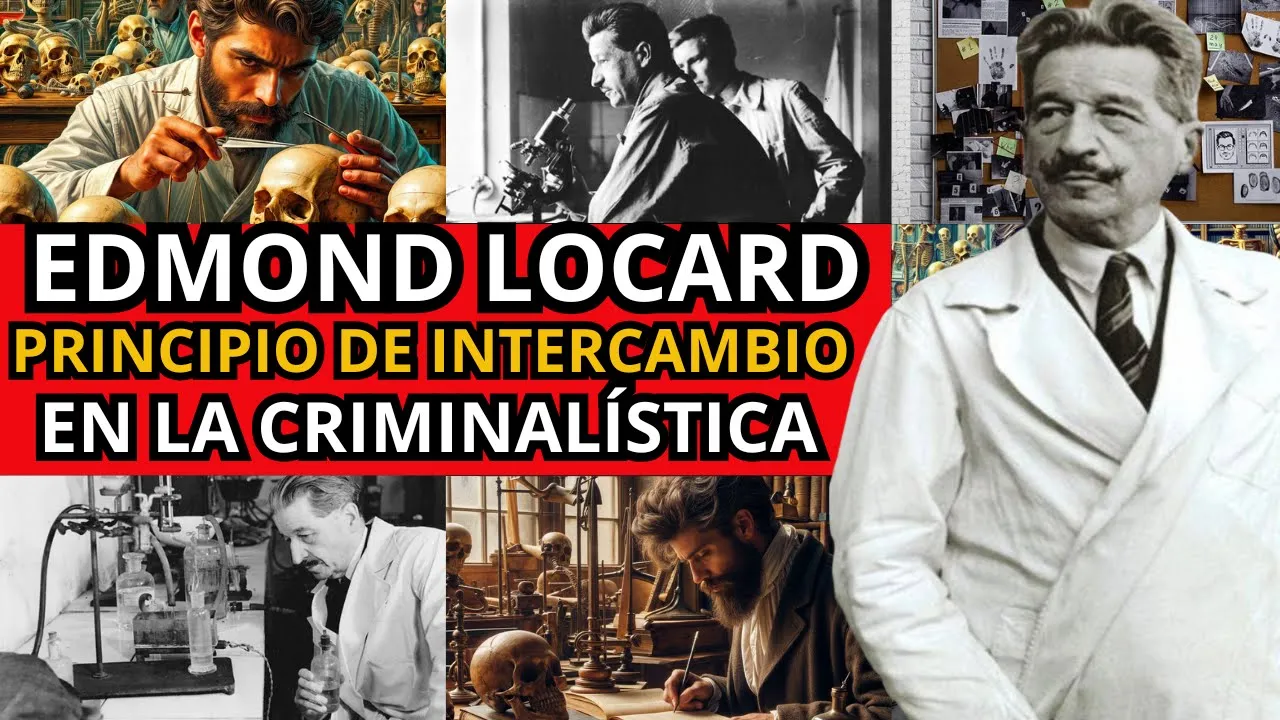 EDMOND LOCARD y el PRINCIPIO DE INTERCAMBIO como fundamento de la CRIMINALÍSTICA