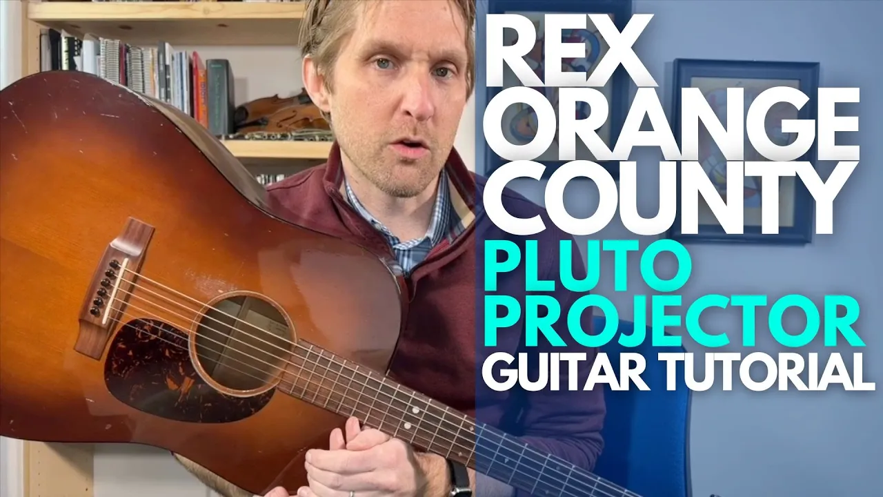 Pluto Projector Guitar Tutorial - Rex Orange County - Guitar Lessons with Stuart!