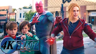 Billy And Tommy Maximoff Handle The Military Fight Scene No BGM WandaVision 