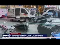 U-Haul driver crashes into cars sidewalk structures in Midtown injures 4