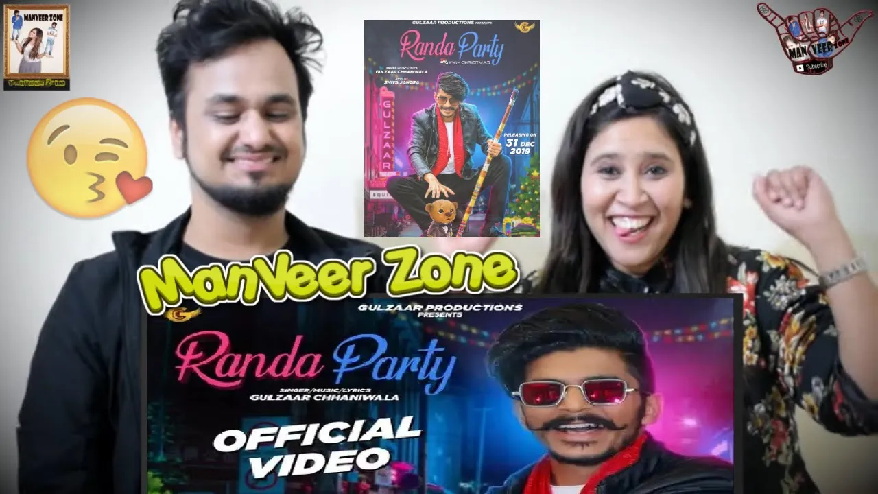 GULZAAR CHHANIWALA  || RANDA PARTY || Latest Haryanvi Song 2020 || Indian Reaction