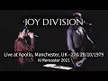 Download Lagu Joy Division - Live at Apollo Theatre, Manchester, UK - 27 \u0026 28/10/1979, Ai Remaster 2021