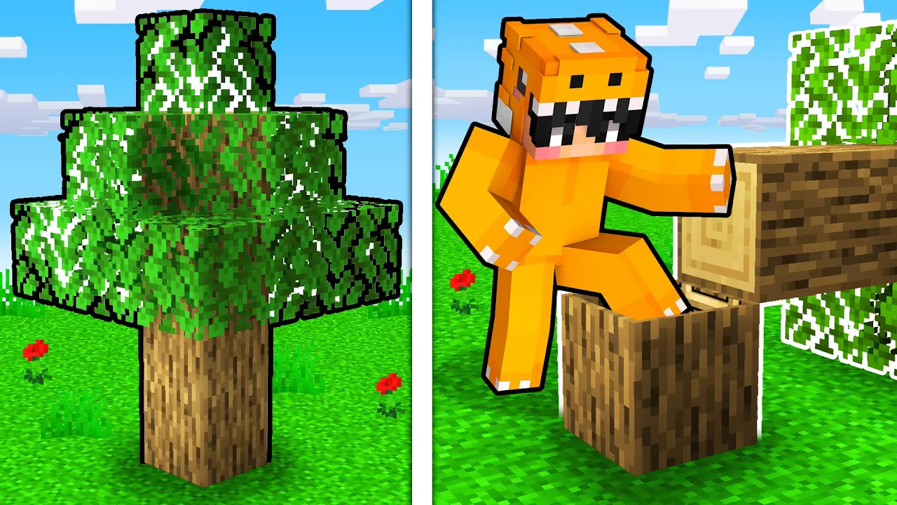 100% INVISIBLE Door To My SECRET Minecraft Room!