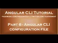 Angular CLI configuration file