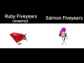 Ruby Fiveyears VS Salmon Fiveyears
