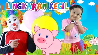 lagu anak populer lingkaran kecil ayasha u0026 badut lucu