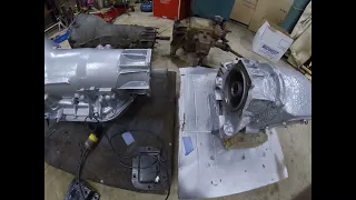 Difference between GM NP205 old to new style Also Turbo 400 transmission spline
