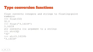 Type Conversion Function in Python Hindi