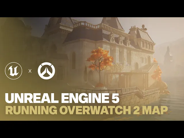 Overwatch 2 map ported to Unreal Engine 5 | Château Guillard map running on Unreal Engine 5