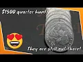1500 Quarter hunt Coin roll hunting Quarters This was an epic quarter hunt