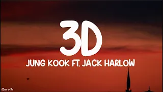 jung kook 3d lyrics ft jack harlow