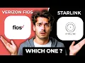 Verizon Fios vs Starlink Comparison 2026 Best Home Internet