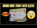 MIKE TROUT AUTO 25 2022 Topps Tribute Baseball Hobby 6 Box Case Break