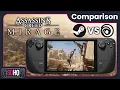 Assassin s Creed Mirage on Steam Deck - Steam Vs Ubisoft Connect