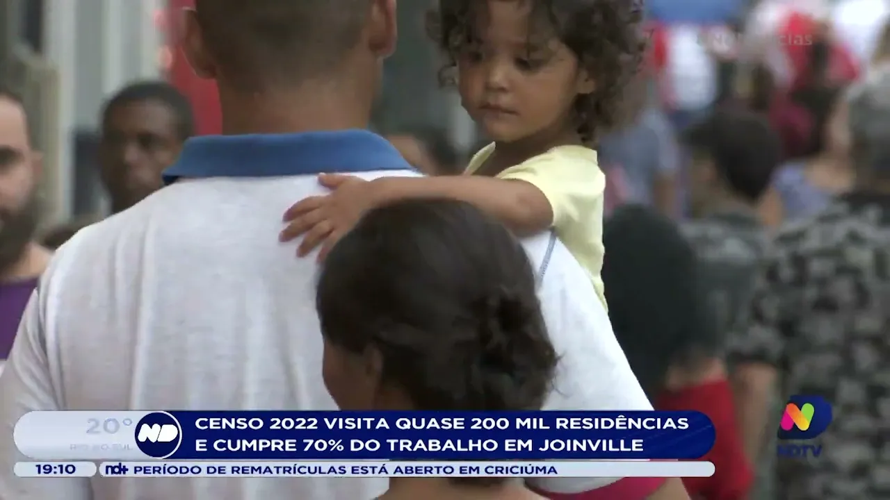 Censo 2022: informações coletadas são necessárias para investimentos do governo em Joinville