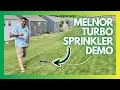 How to Adjust an Oscillating Sprinkler for Perfect Coverage Melnor XT Turbo Review