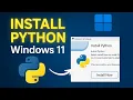 Install Python How to Install Python On Windows 11 2025 UPDATED