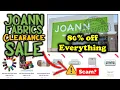 JOANN Fabric Clearance Sale Offer Sewing Machine Deals SCAM - Don t Fall for It