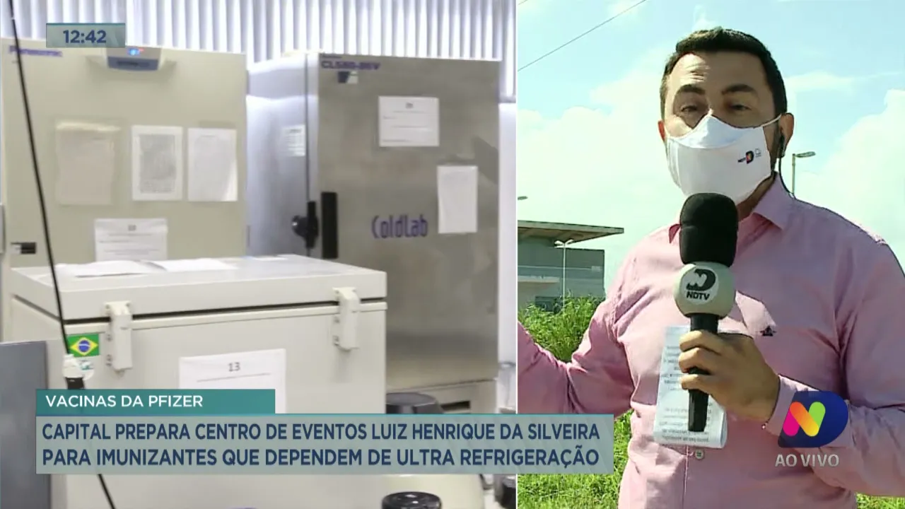 Vacinas da Pfizer: florianópolis se prepara para imunizantes que dependem de ultra refrigeração