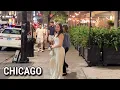 Chicago Lively Summer Vibes Night Walking Tour On Saturday August 15 2026 4K 60fps
