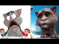 Download Lagu Laugh With My Talking tom 2 | Crazy Fails cartoon compilation funny drawing  meme 😂😂😂😅😅