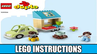 LEGO Instructions | Duplo | 10986 | Family House on Wheels