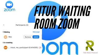 Download Mengenal Fitur Waiting Room di Zoom. MP3