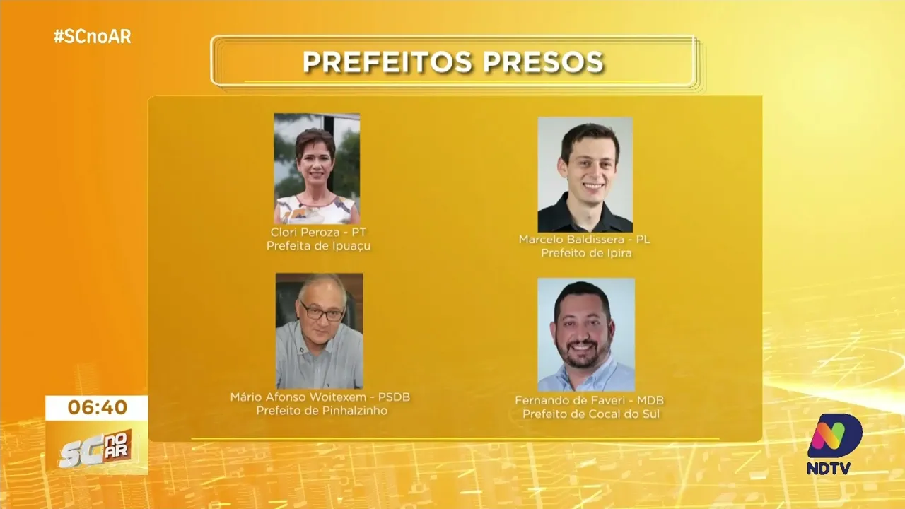 Justiça libera prefeitos que foram presos em operação que investiga desvio de verbas públicas