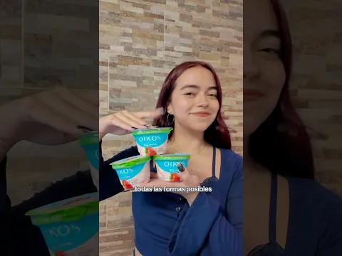 Yo:”Hoy cambio mi desayuno.” También yo: Oikos otra vez 🤍 @O@OikosMexicoLocosPorLosGriegos