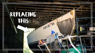 New Bulwarks are ON! – Rebuilding our Steel Sailboat | Ch 5 E 33