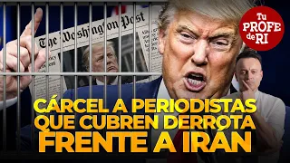 IT JUST HAPPENED TRUMP DEMANDS JAIL FOR JOURNALISTS COVERING DEFEAT TO IRAN IT S COLLAPSING