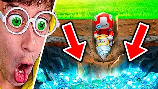 24 HORAS BUSCANDO el TESORO 🤑💎!! (taladro de hacker 🔥) - Wobbly Life #490