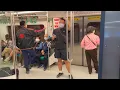 Riding the Kaohsiung Metro MRT from Zuoying High Speed Rail Station to Central Park