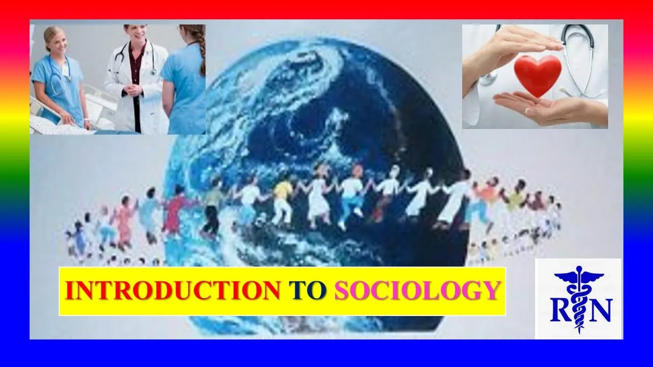 INTRODUCTION TO SOCIOLOGY - Applied Sociology for Nursing - Speech