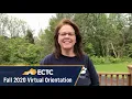 Work Study for ECTC Fall Orientation