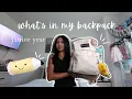 What s In My Backpack Junior Year 2026