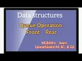 QUEUE Operation in Data structure Queue function and Operation tamil