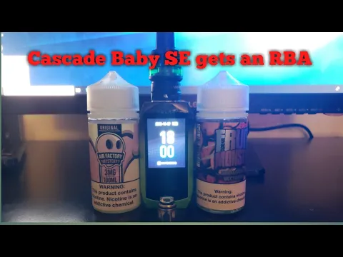 Download MP3 Vaporesso Cascade Baby SE tank finally gets an RBA (smok tfv12 baby prince rba)