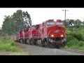 Trem com trio de DASH-9 e ALL