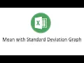 Mean with Standard Deviation Graph in Excel Biostatistics Statistics Bio7