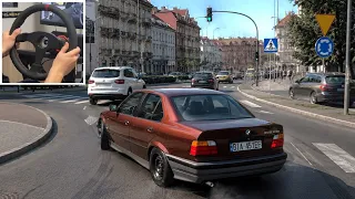 Beamng BMW E36 318tds Drifting until destruction